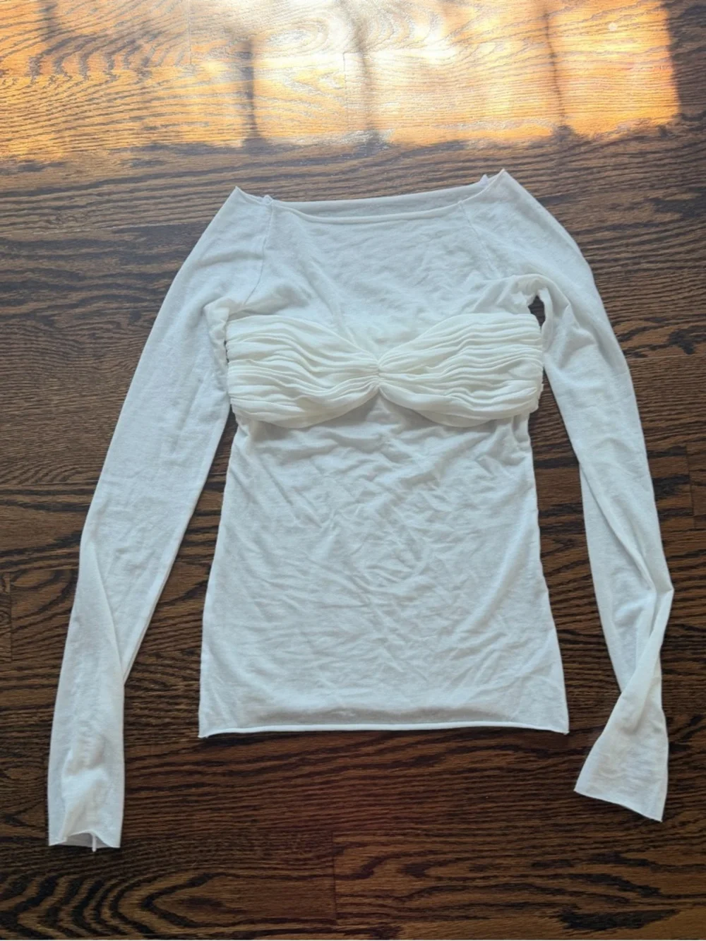 Orseund Iris White La Sirena Top - Picture 1 of 4